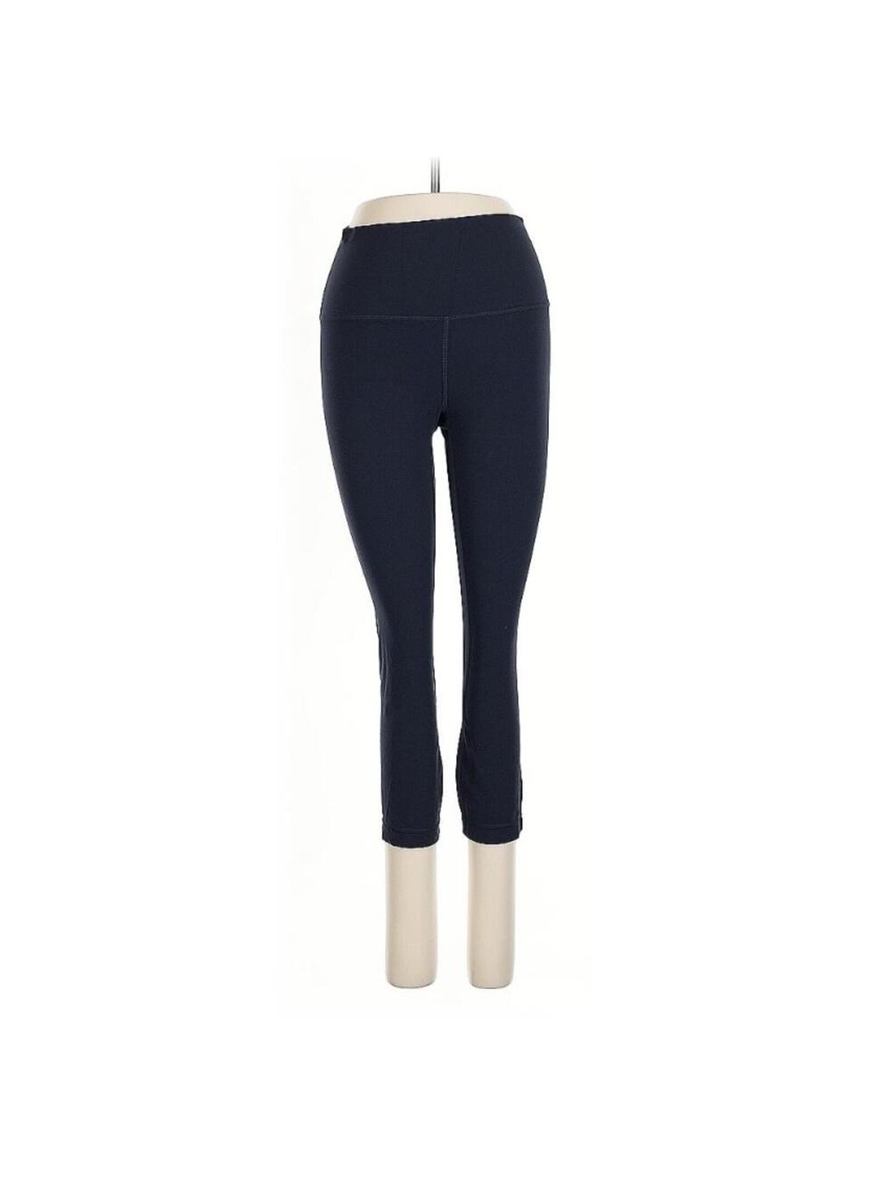 Lululemon Athletica Women's Blue Skinny Leg Cut Active Pants Size 6